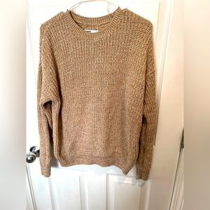 Tan sweater, never worn.